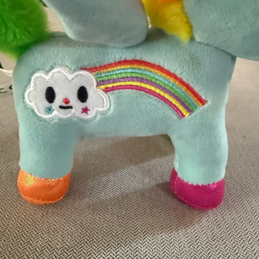 Tokidoki Unicorno Rainbow Unicorn Plush Blue Multicolor 7.5